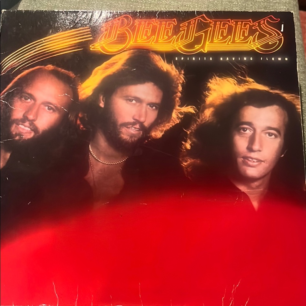 Vintage Album Bee Gees - Spirits Having Flown Vinyl Record 1979 Album EUC